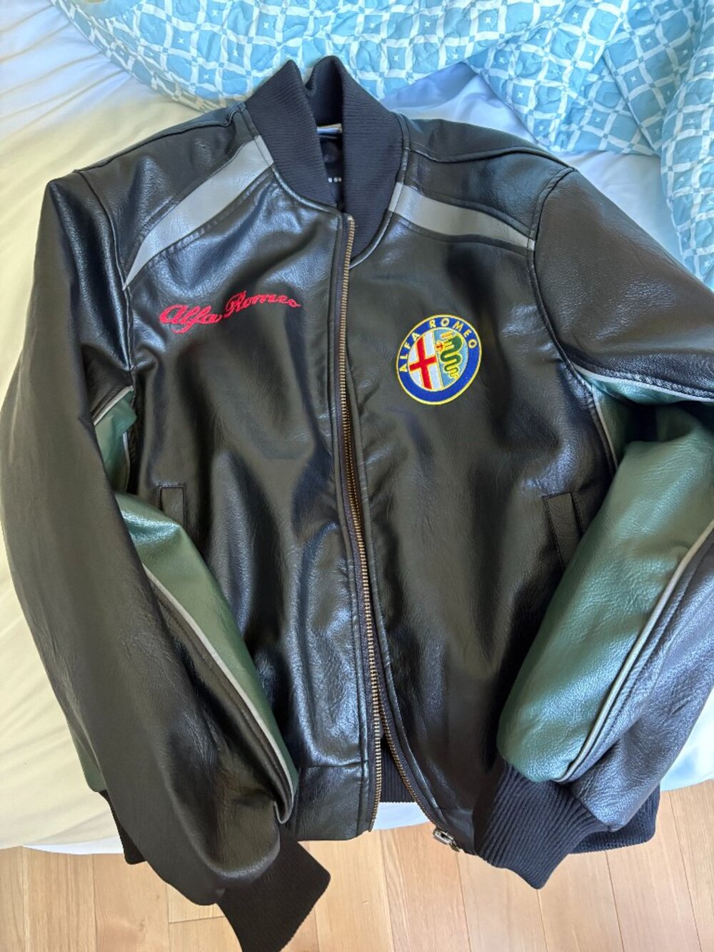Alfa Romeo Leather Bomber